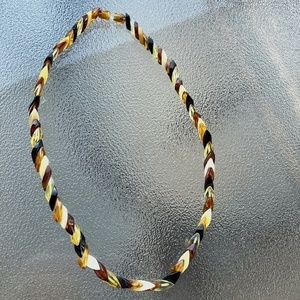 Fashion Necklace. Honey Amber.New. 18”